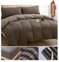 恒源祥家紡針織棉四件套 溫柔鄉(xiāng)里的咖色格調(diào)